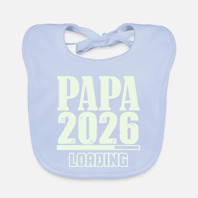 Papa 2026 Loading Baby Bio-Lätzchen