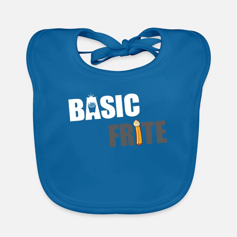 Basic frite 1 Bavoir bio Bébé