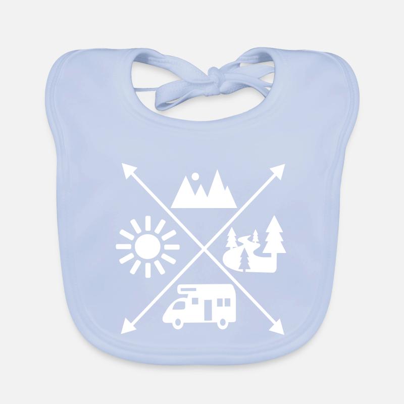 Camping Bavoir bio Bébé