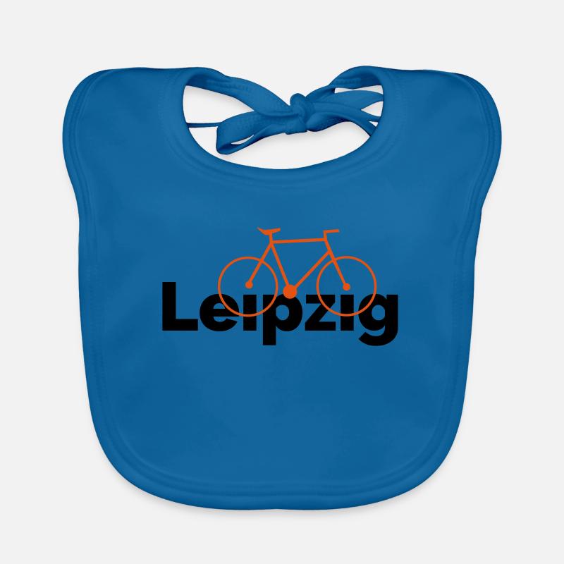 Faire du vélo à Leipzig Bavoir bio Bébé