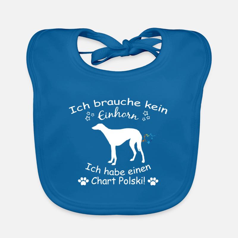 Chart Polski Hund - Chart Polski Baby Bio-Lätzchen