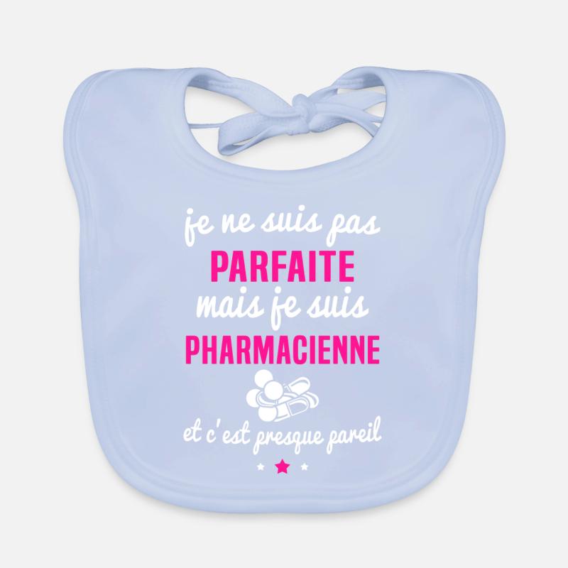 Pas parfaite mais pharmacienne Bavoir bio Bébé