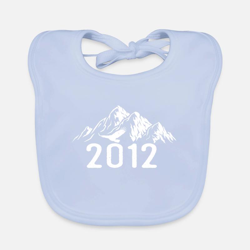 Vintage Geburtstag 2012 - Retro Geschenkidee 2012 Baby Bio-Lätzchen