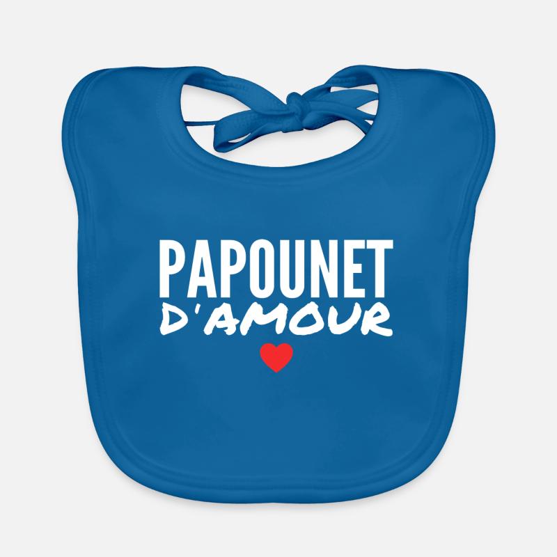 Daddy Love Organic Baby Bibs