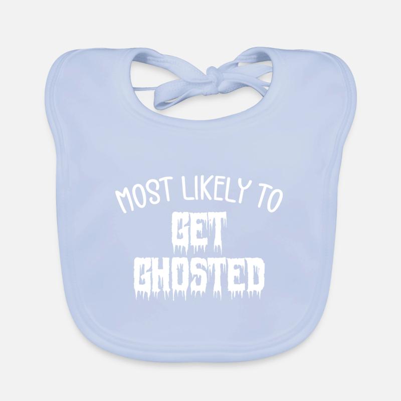 Most Likely To Get Ghosted Organic Baby Bibs