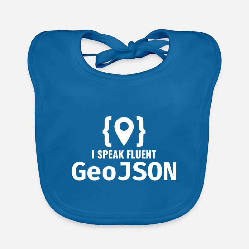 GeoJSON Entwickler Programmierer Programmierer GIS Mapping Baby Bio-Lätzchen