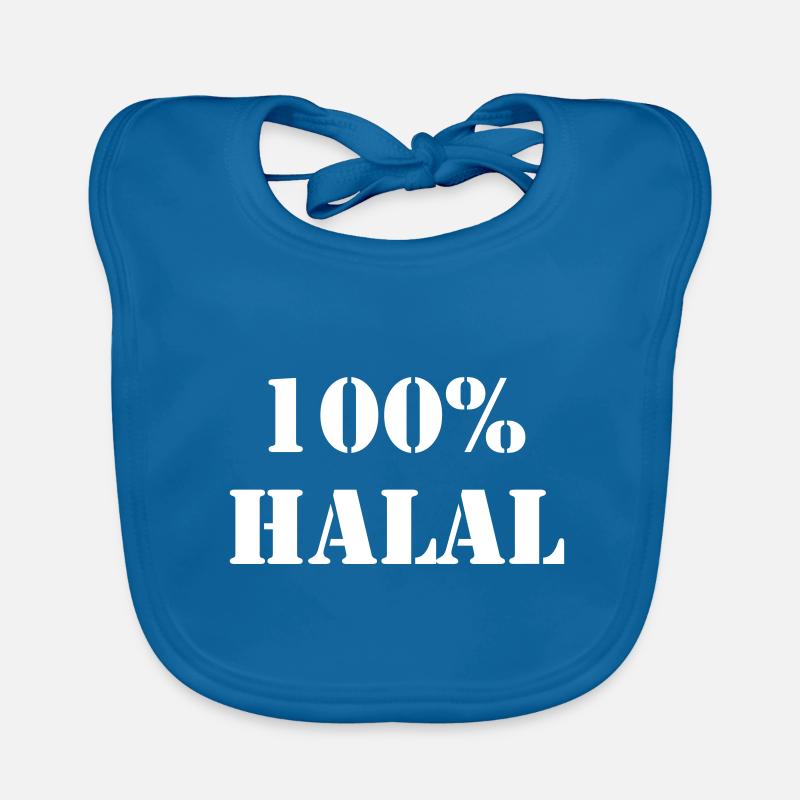 100% Halal (V) Bavoir bio Bébé