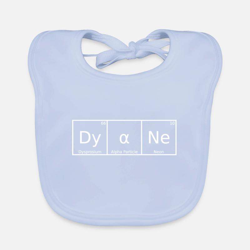 Dyane Surname First Name Chemistry Periodic Table Elements Organic Baby Bibs
