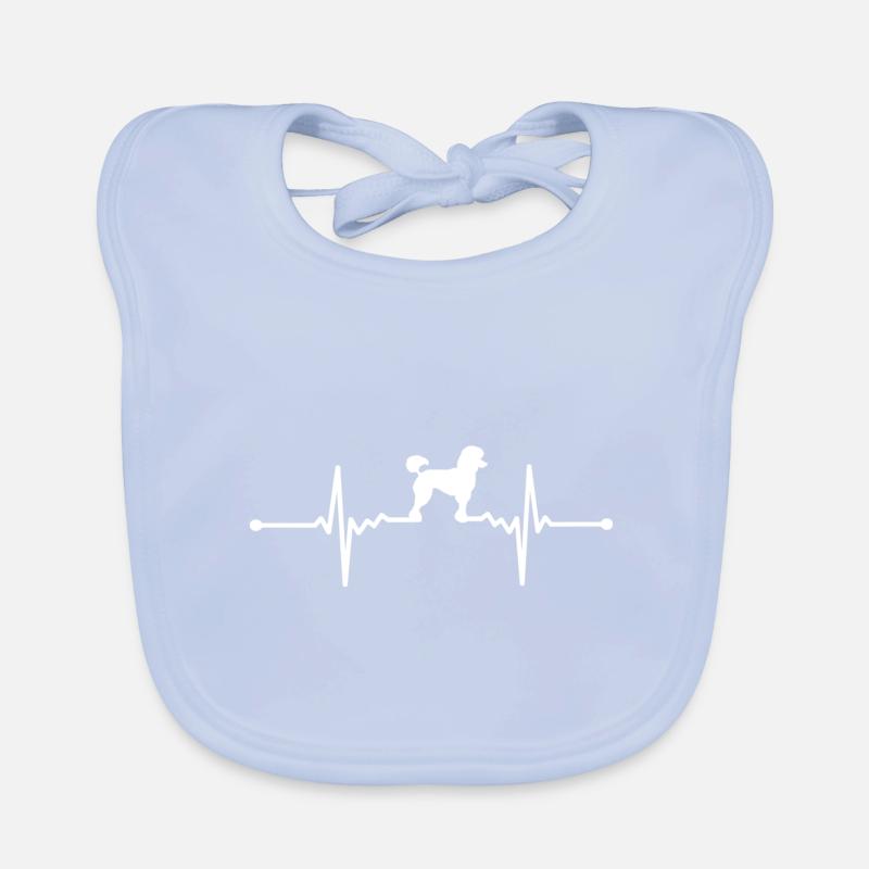 Caniche - Caniche Bavoir bio Bébé