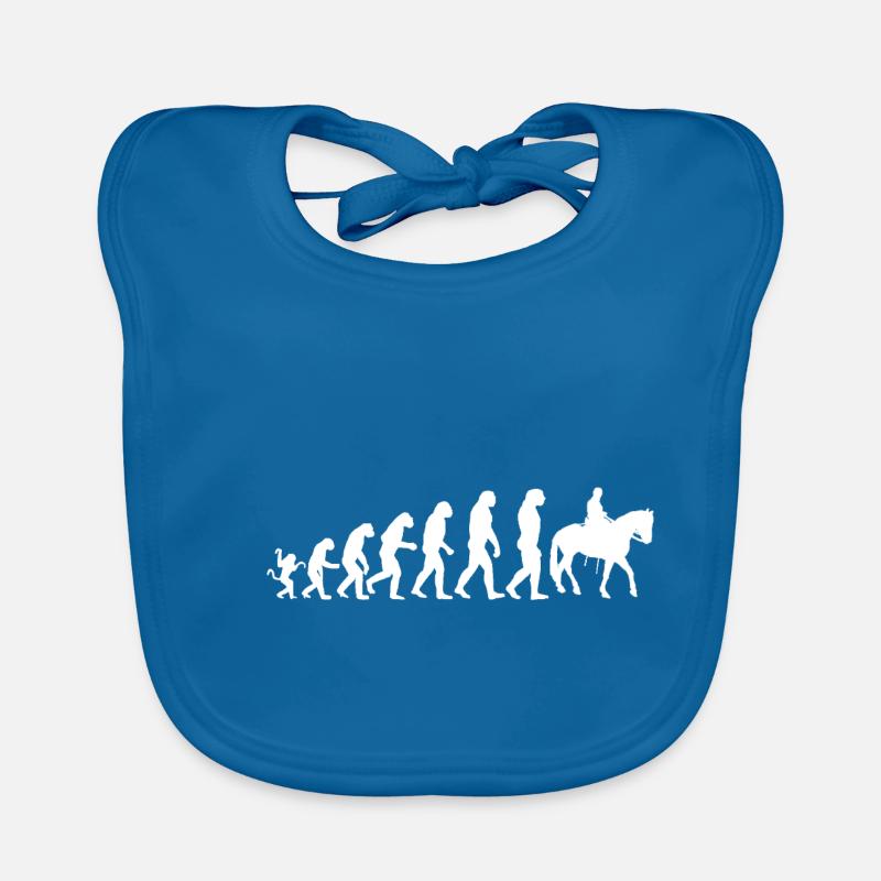 Coureur de l'évolution Bavoir bio Bébé