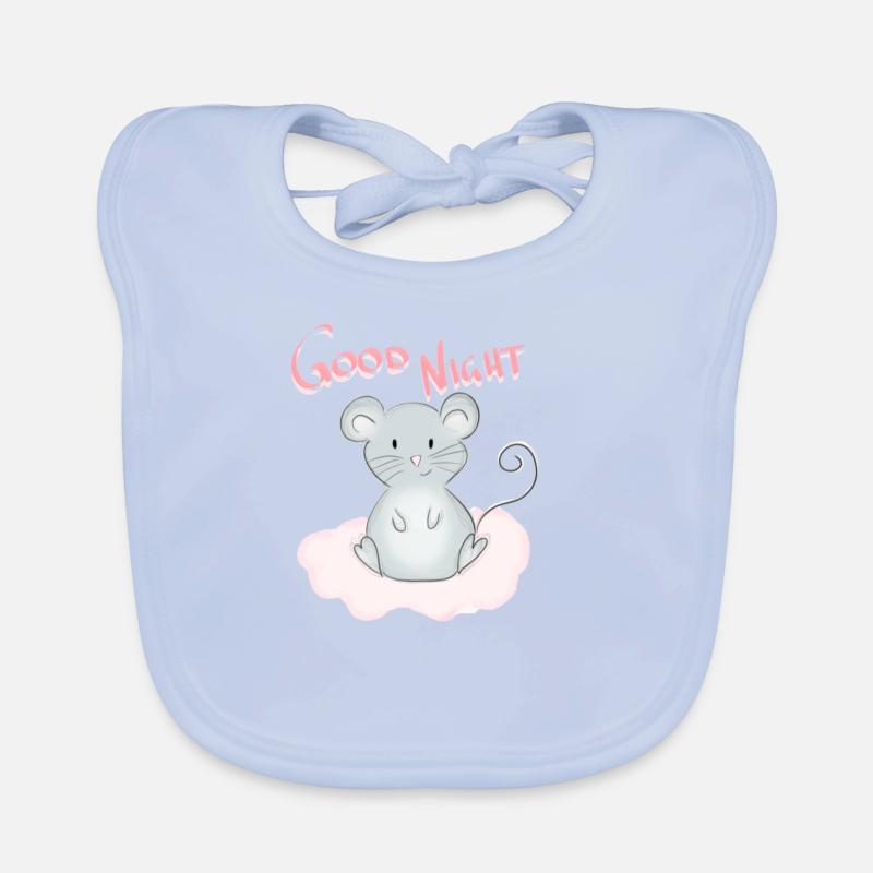 mouse Organic Baby Bibs