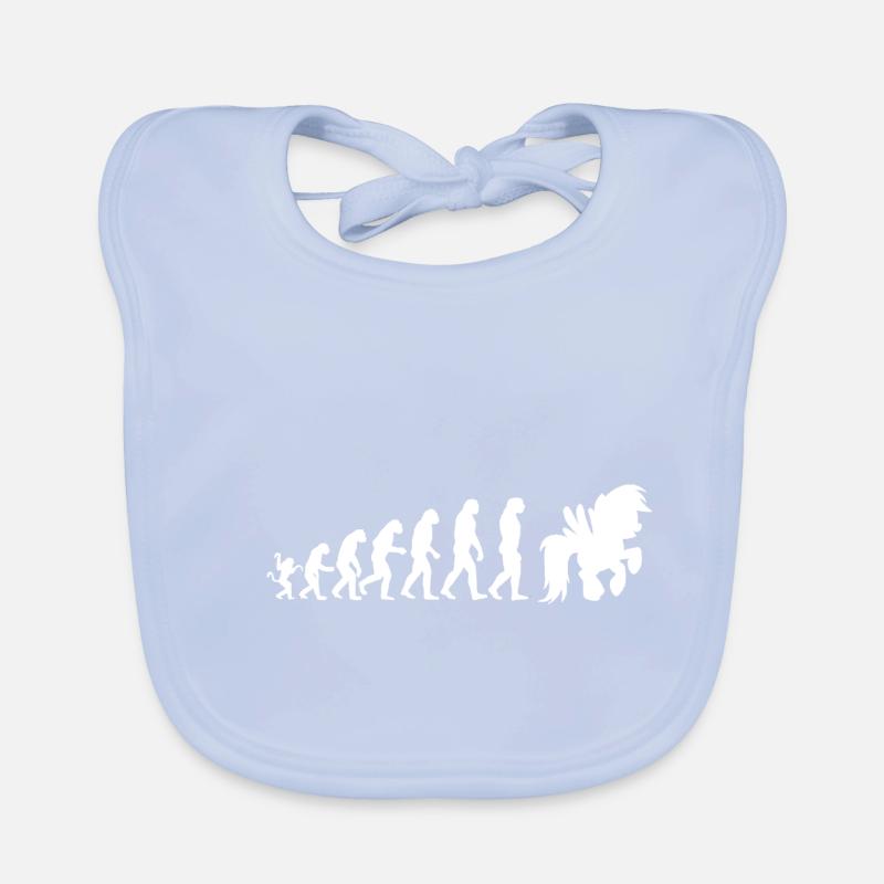 Evolution horse Organic Baby Bibs