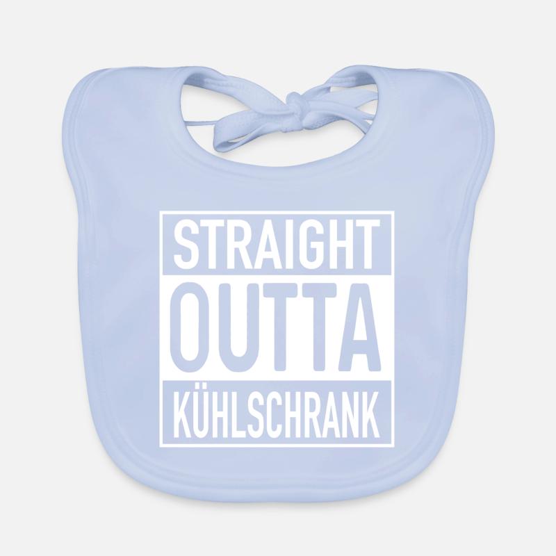 Straight OUTTA Refrigerator Organic Baby Bibs