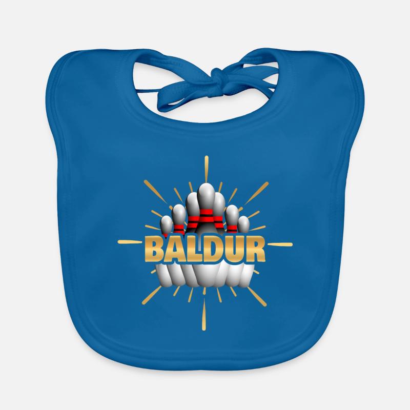 Bowling champion Baldur Organic Baby Bibs