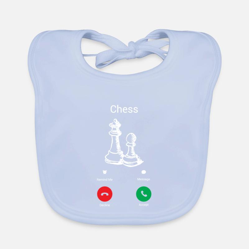 Chess Gets! Organic Baby Bibs