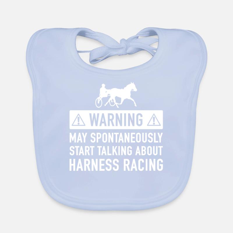 Idée Cadeau drôle Trotting Bavoir bio Bébé