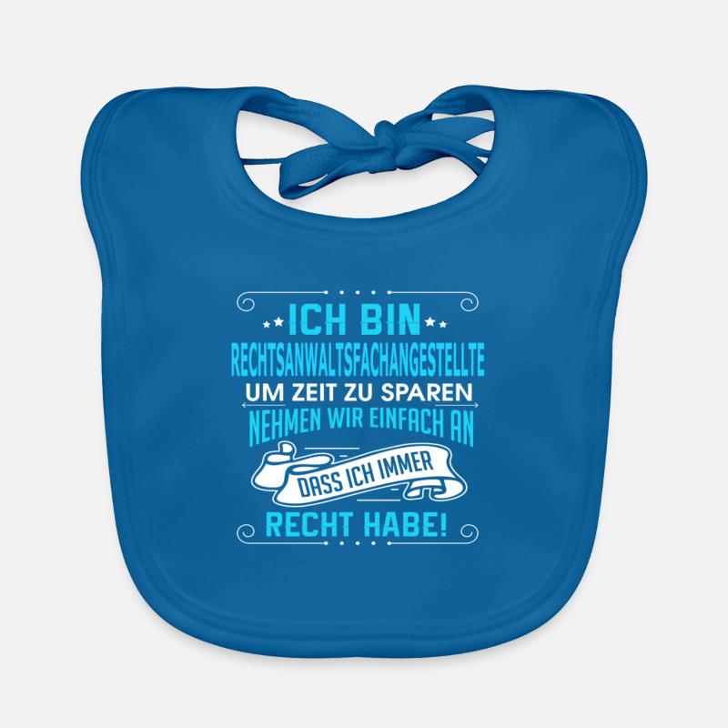 RECHTSANWALTSFACHANGESTELLTE Baby Bio-Lätzchen