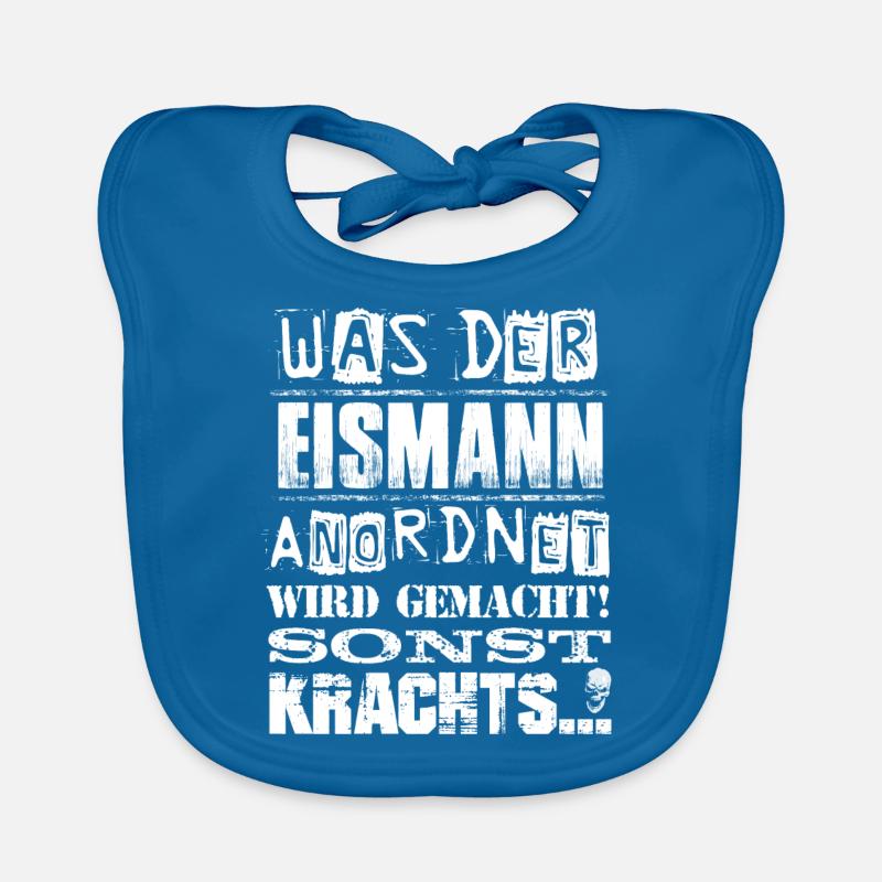 Beruf - Was der Eismann anordnet, wird gemacht Baby Bio-Lätzchen