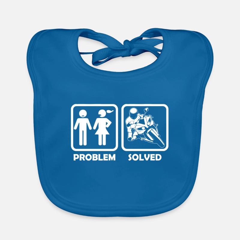 motorcycle superbike problem solution Organic Baby Bibs
