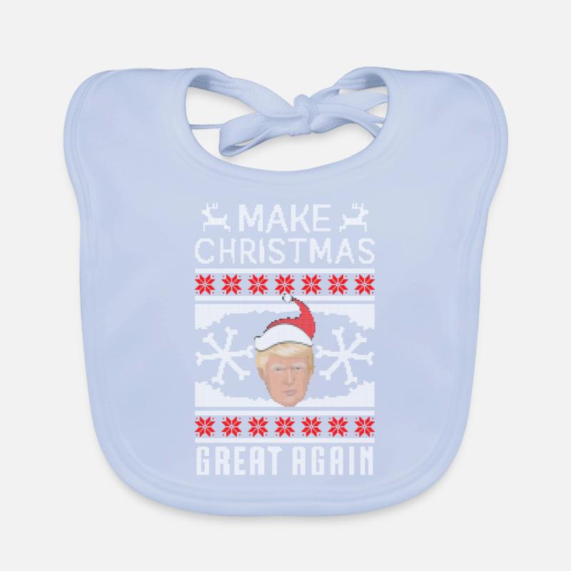 Make Christmas Great Again Baby Bio-Lätzchen