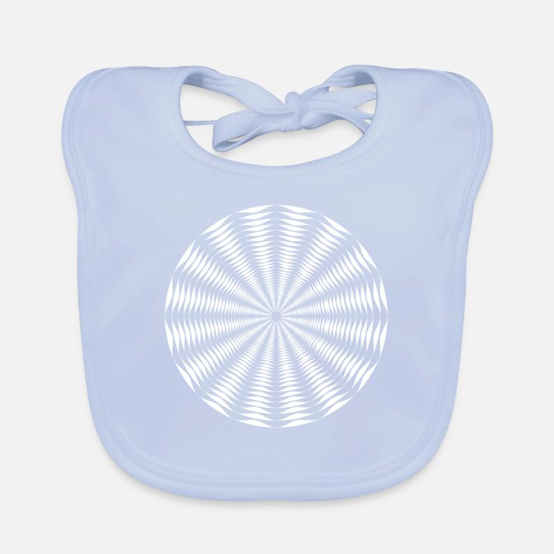 illusion d'optique Bavoir bio Bébé