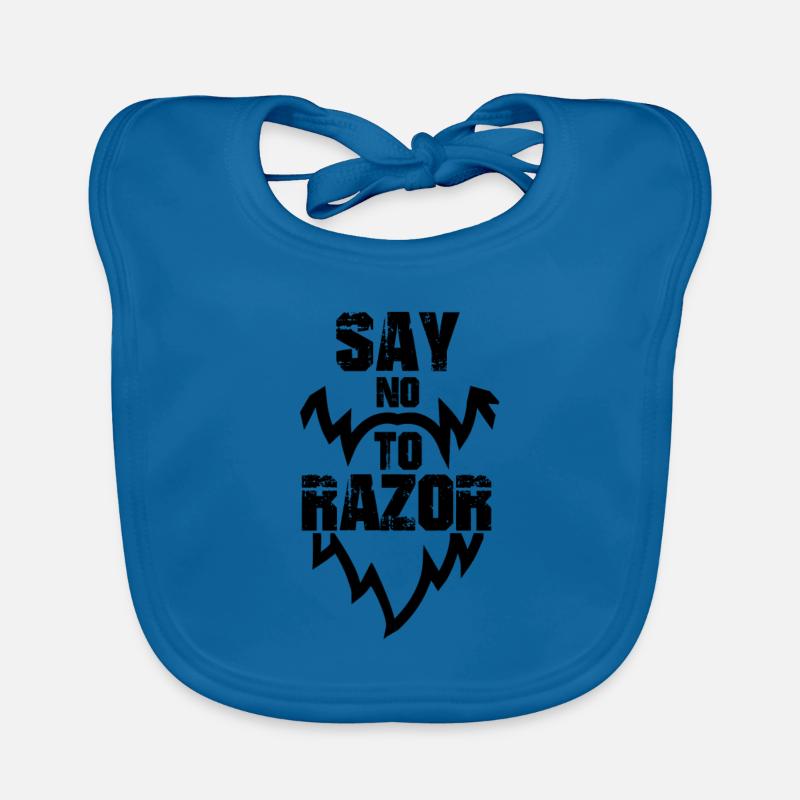 Beard Beard bearded beard mustache schnauzer Organic Baby Bibs