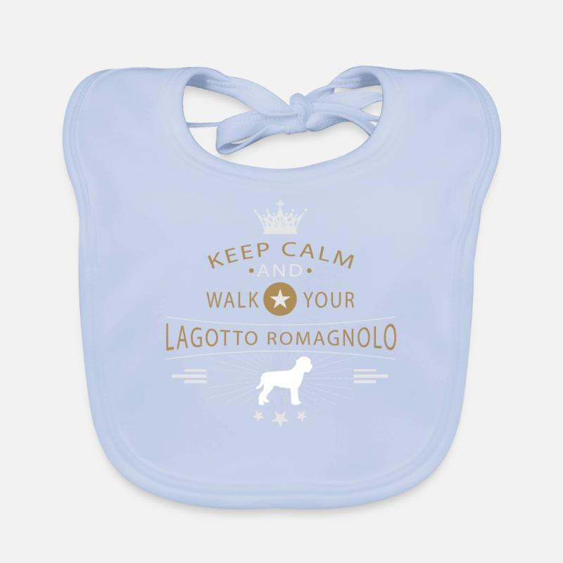 Wasserhund der Romagna Shirt Baby Bio-Lätzchen
