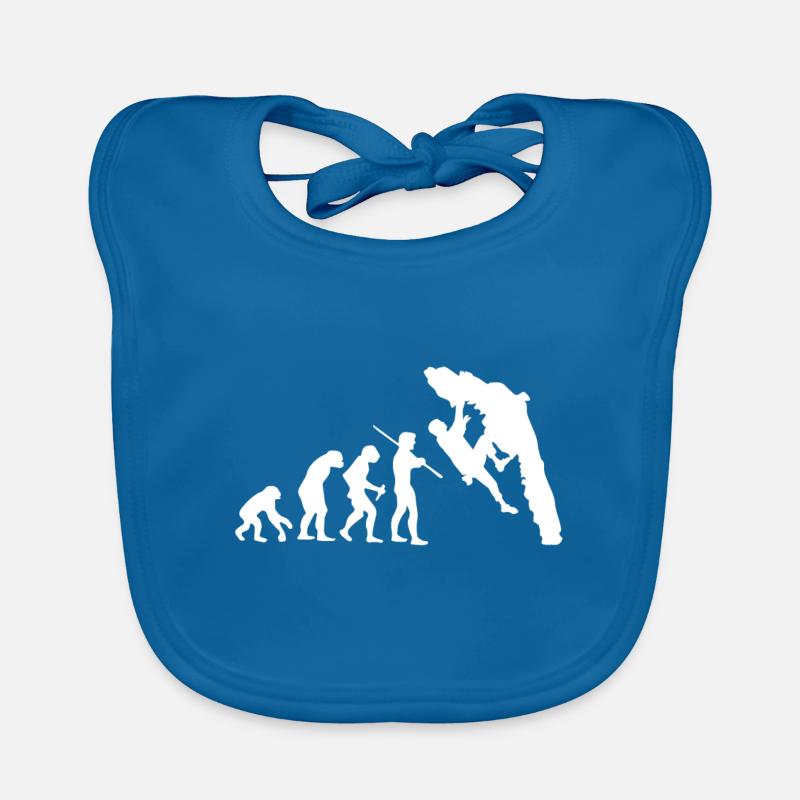 Evolution Bouldering Escalade T-shirt Bavoir bio Bébé