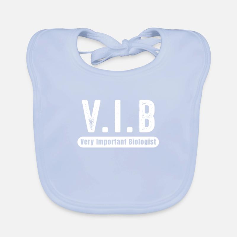 VIP biologist gift biologist Organic Baby Bibs