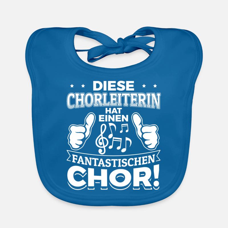 Diese Chorleiterin hat einen fantastischen Chor Baby Bio-Lätzchen