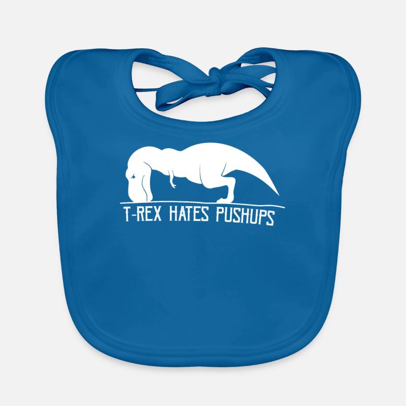 T-Rex n'aime pas tractions Bavoir bio Bébé