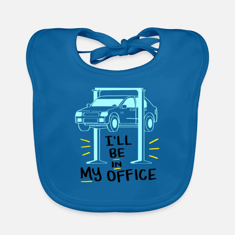 Mechanical mechanic profession gift Organic Baby Bibs