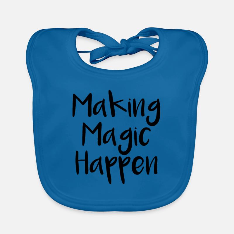 Making Magic Happen Bavoir bio Bébé