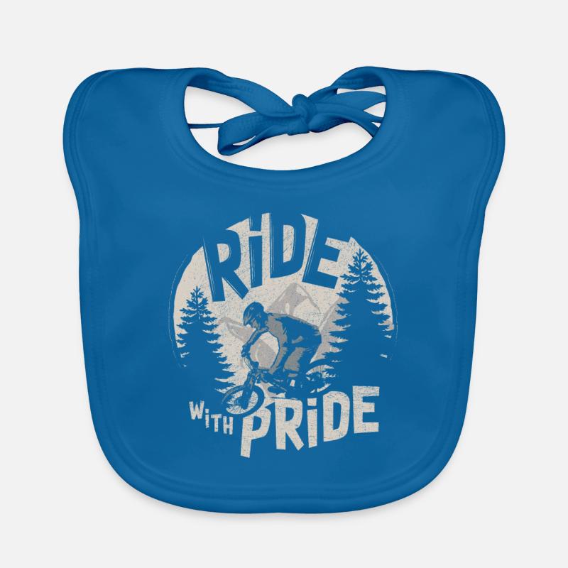 Fier MTB VTT VTT Enduro Cadeau Enduro Bavoir bio Bébé