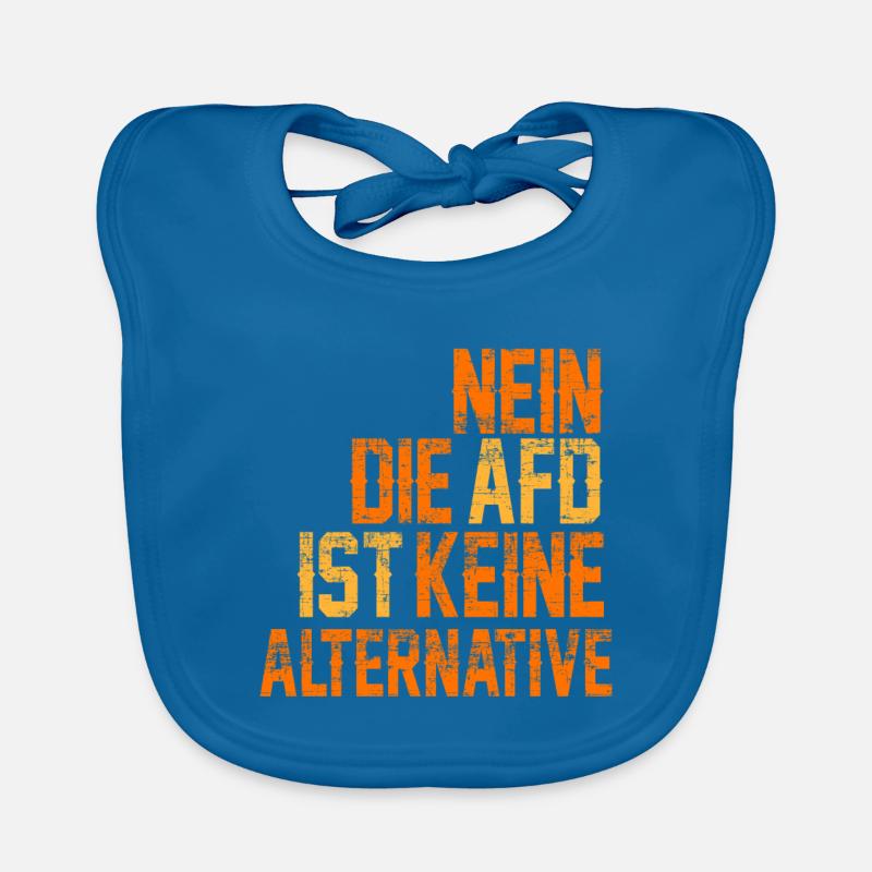 NON AFD N'EST PAS ALTERNATIVE Bavoir bio Bébé