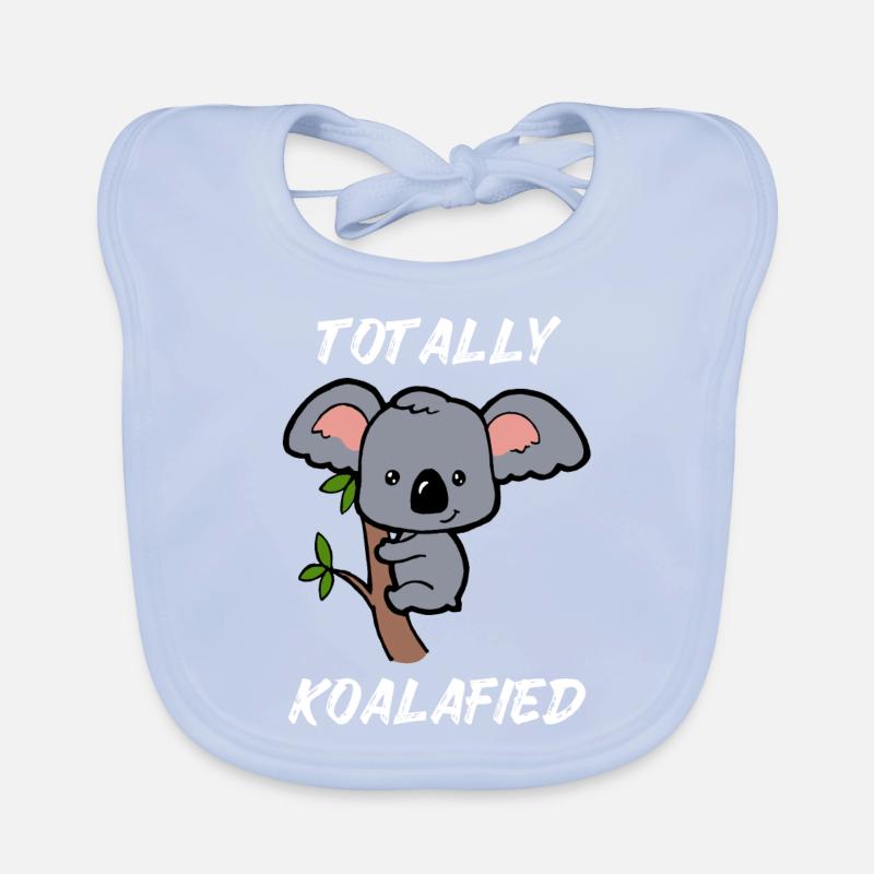 Doux Koala petit bébé Koala Eucalyptus Bavoir bio Bébé