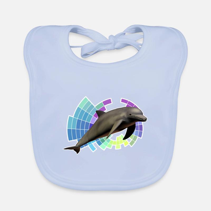 Delfin Baby Bio-Lätzchen