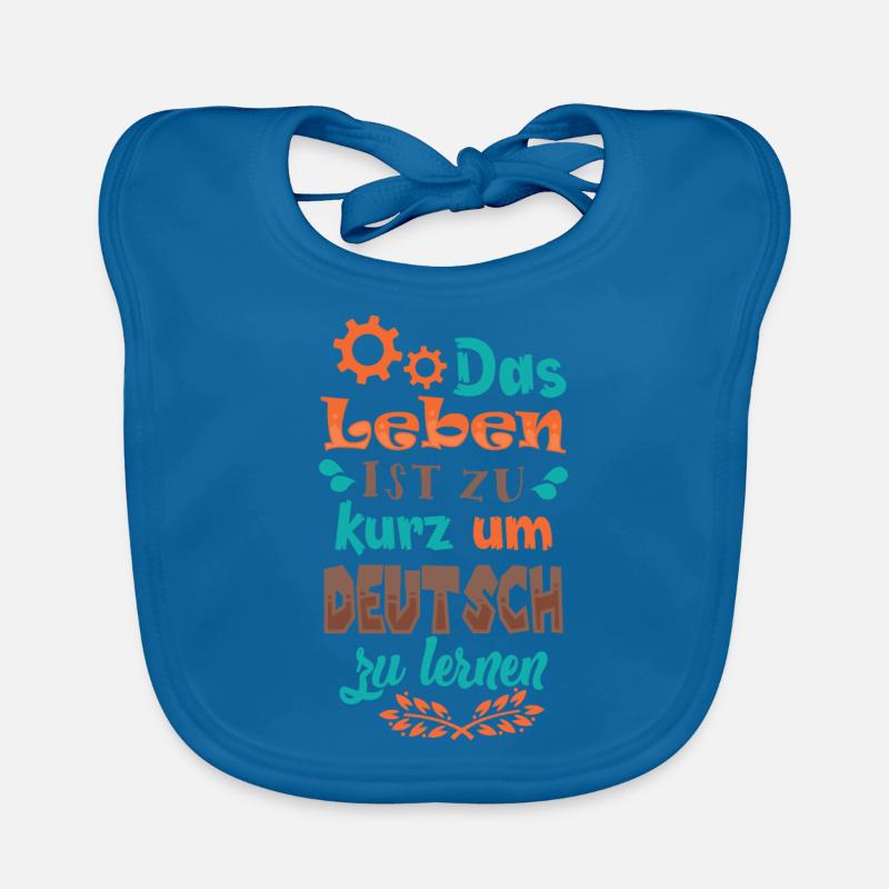 Spruch Deutschland Baby Bio-Lätzchen