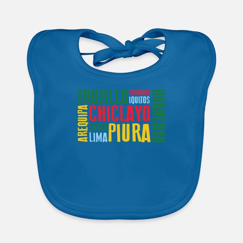 Peru Lima Geschenk Cusco Party Arequipa Backpacker Baby Bio-Lätzchen