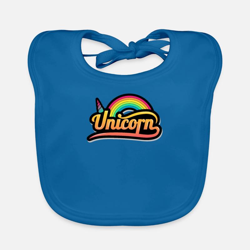 Einhorn Geschenk Baby Bio-Lätzchen