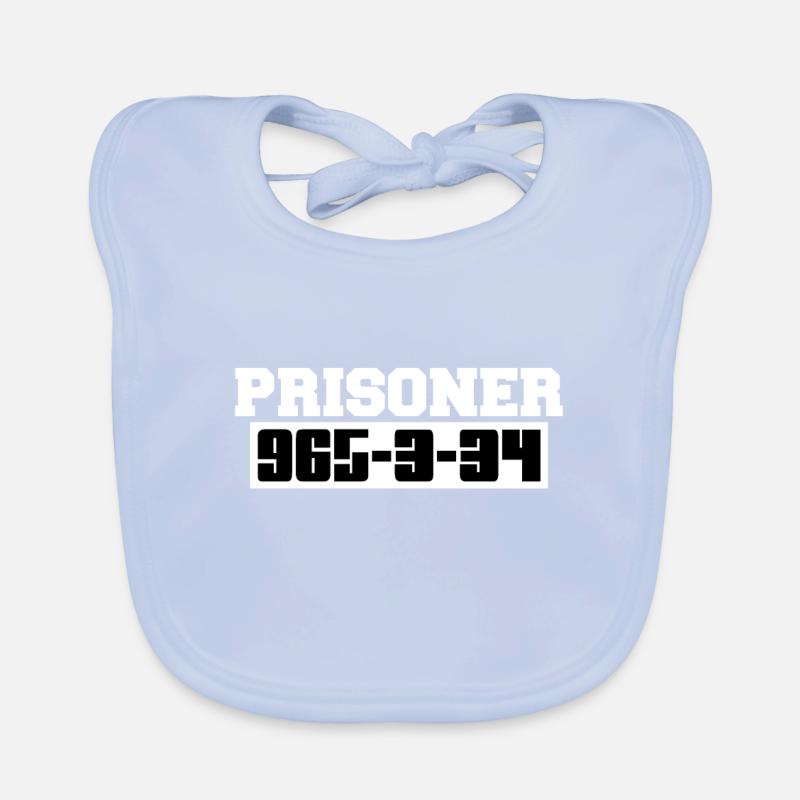 Prisoner nice cool gift Organic Baby Bibs