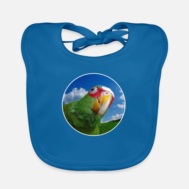 Rieuse Amazon Bavoir bio Bébé