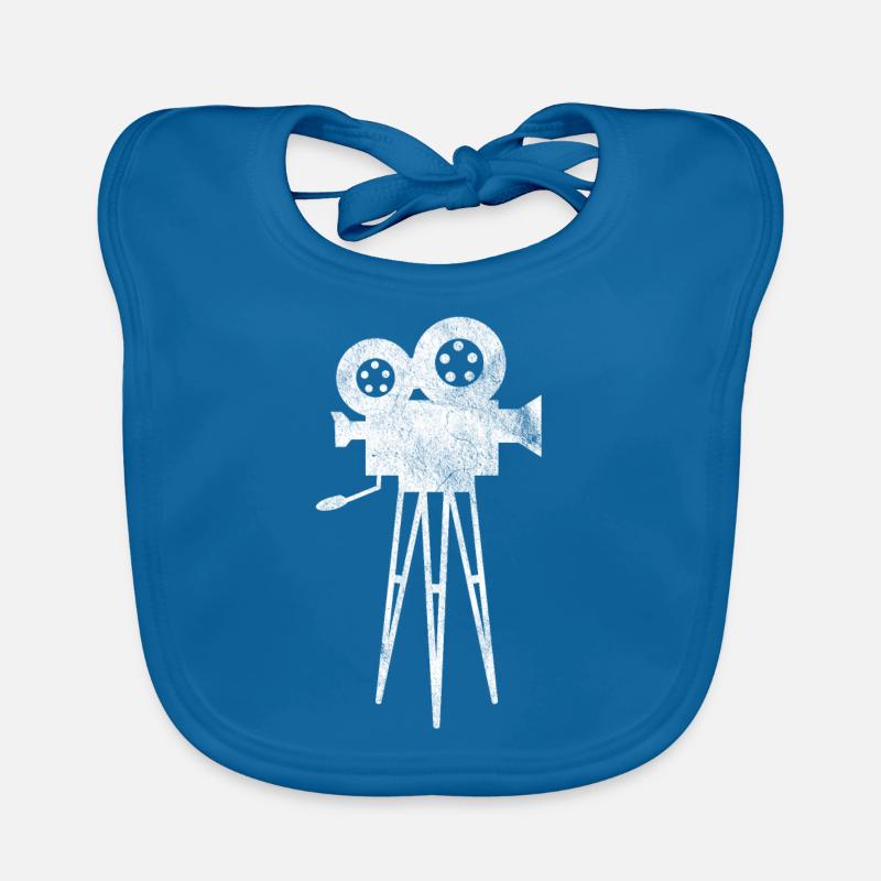 Camera Organic Baby Bibs