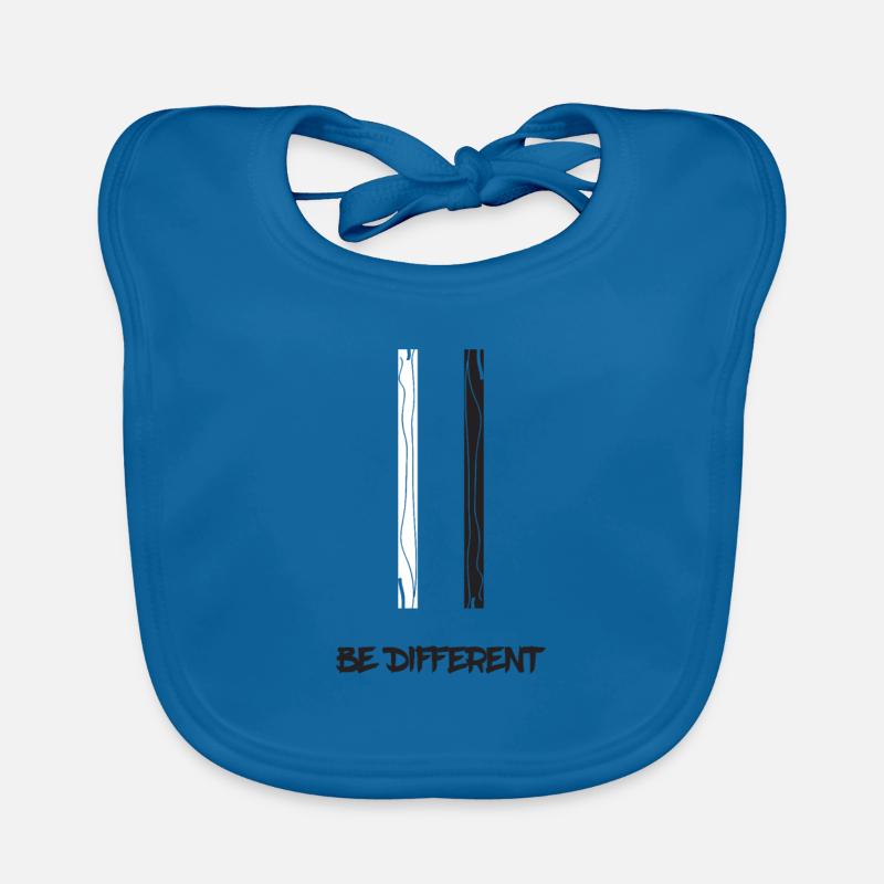 Etre différent Bavoir bio Bébé