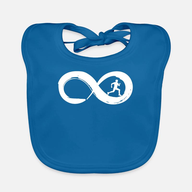 Infinity Running Jogging Jogger Triathlon Marathon Bavoir bio Bébé