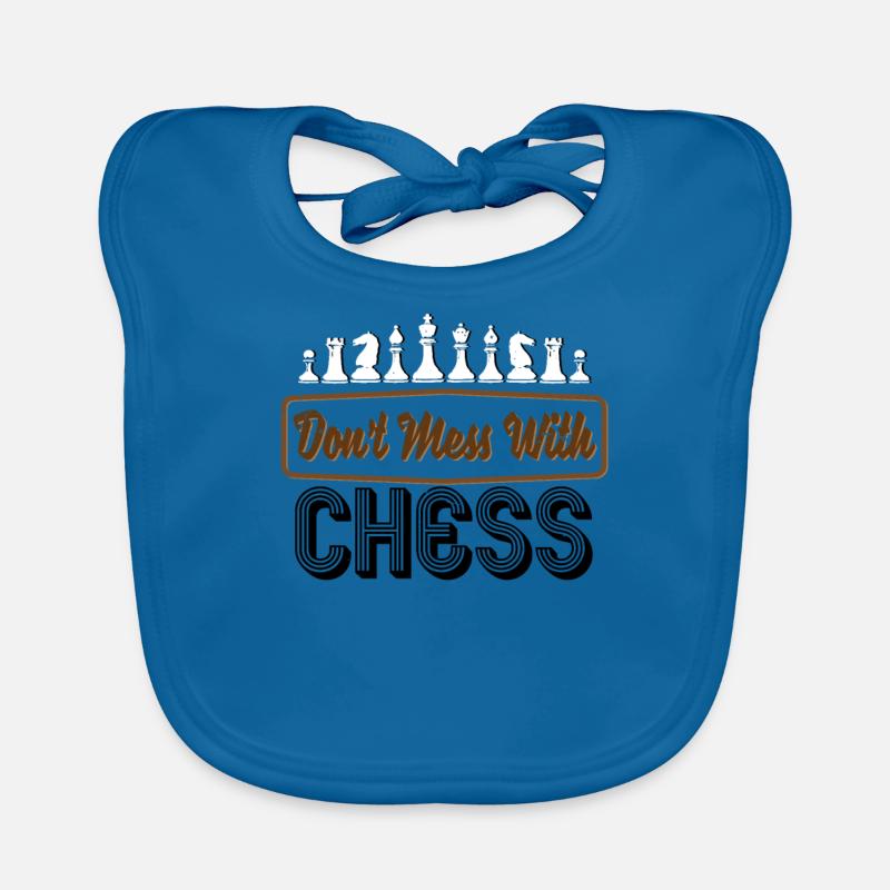 chess Organic Baby Bibs