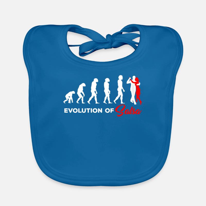 Evolution Salsa Dance Dancing Latin Dance Music Organic Baby Bibs
