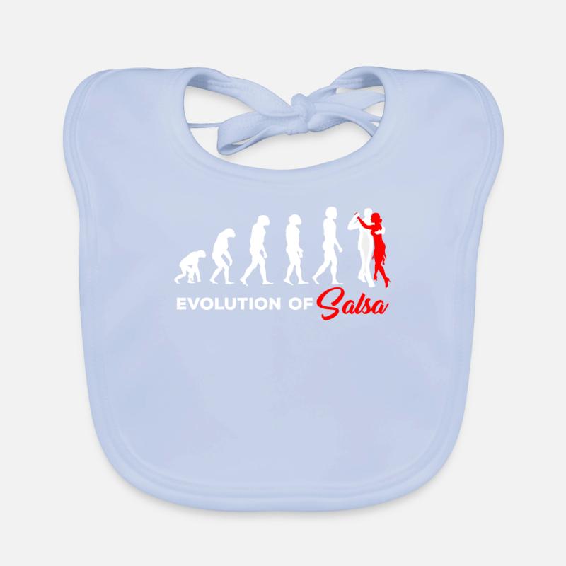Evolution Salsa Danse Danse Danse latine Musique Bavoir bio Bébé