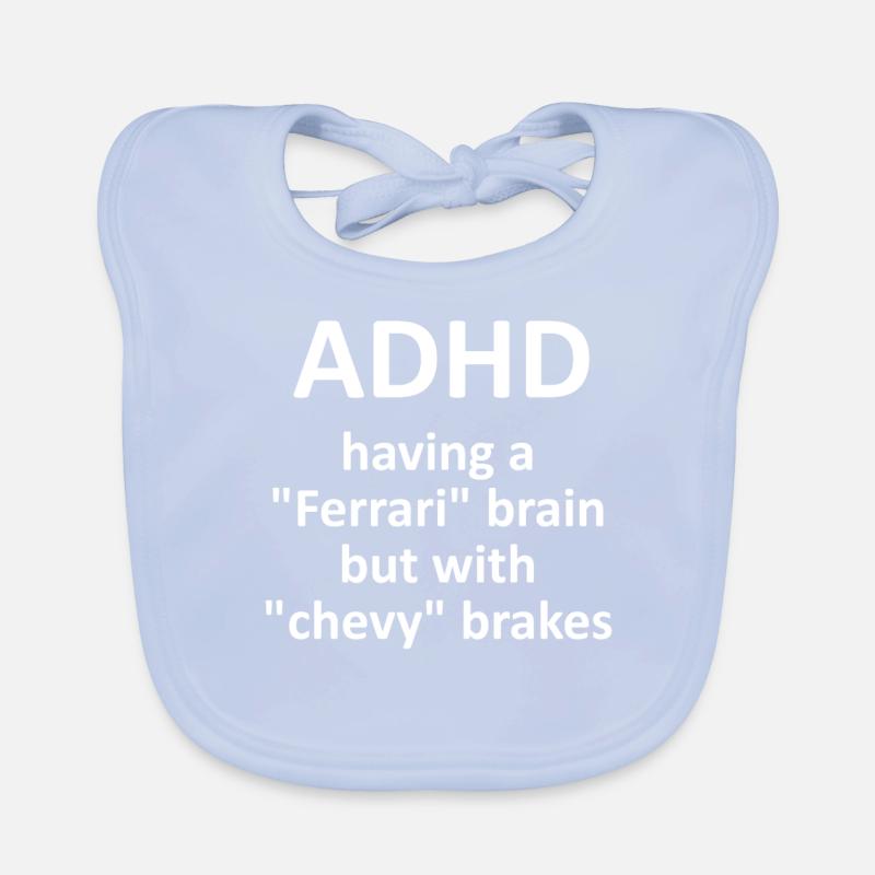 ADHD Organic Baby Bibs
