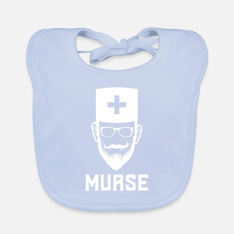 Murse male nurse MFA gift Organic Baby Bibs